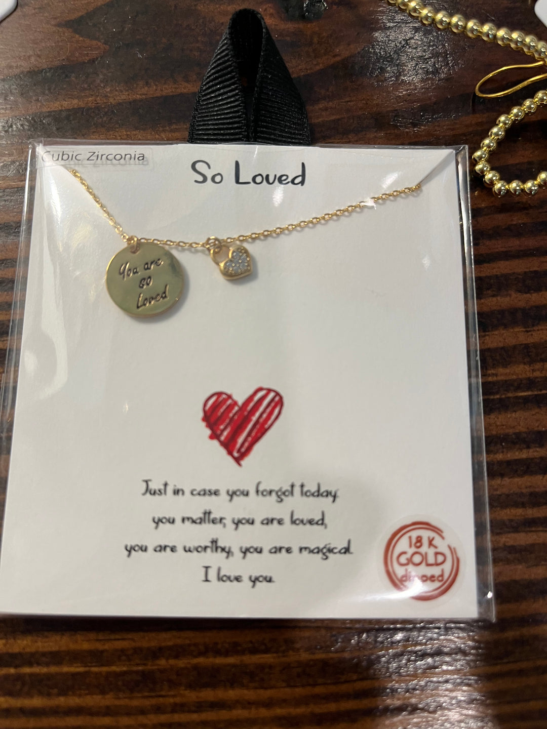 So Loved Necklace