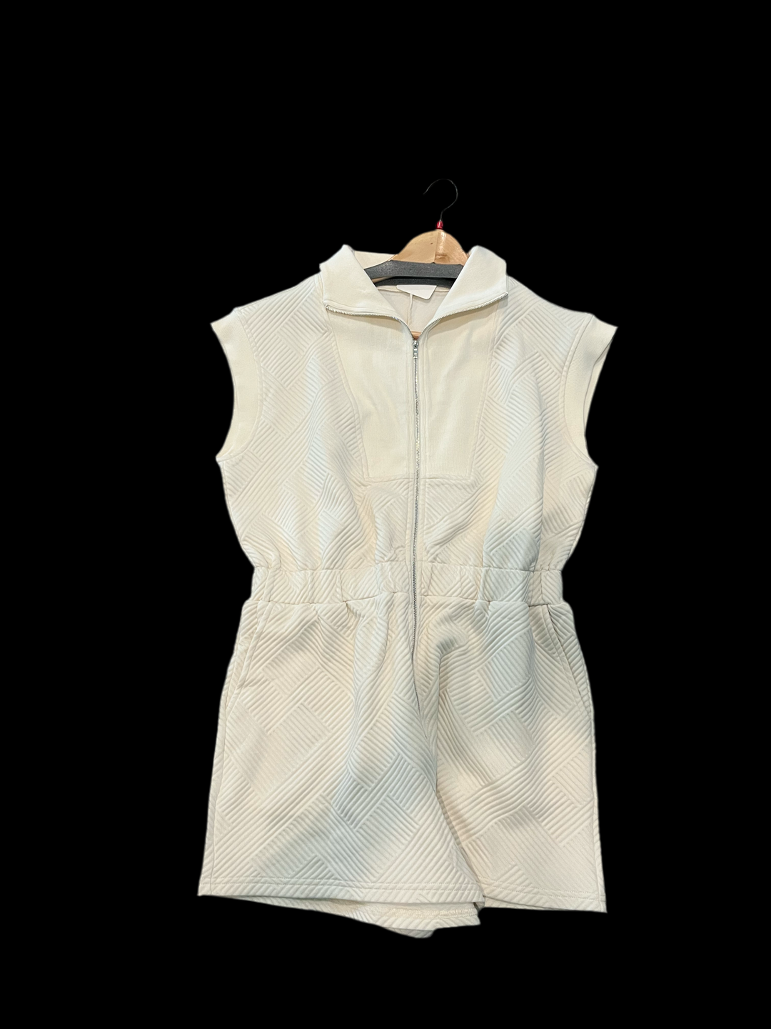 Cream athletic romper - Marie Claire's House of Style