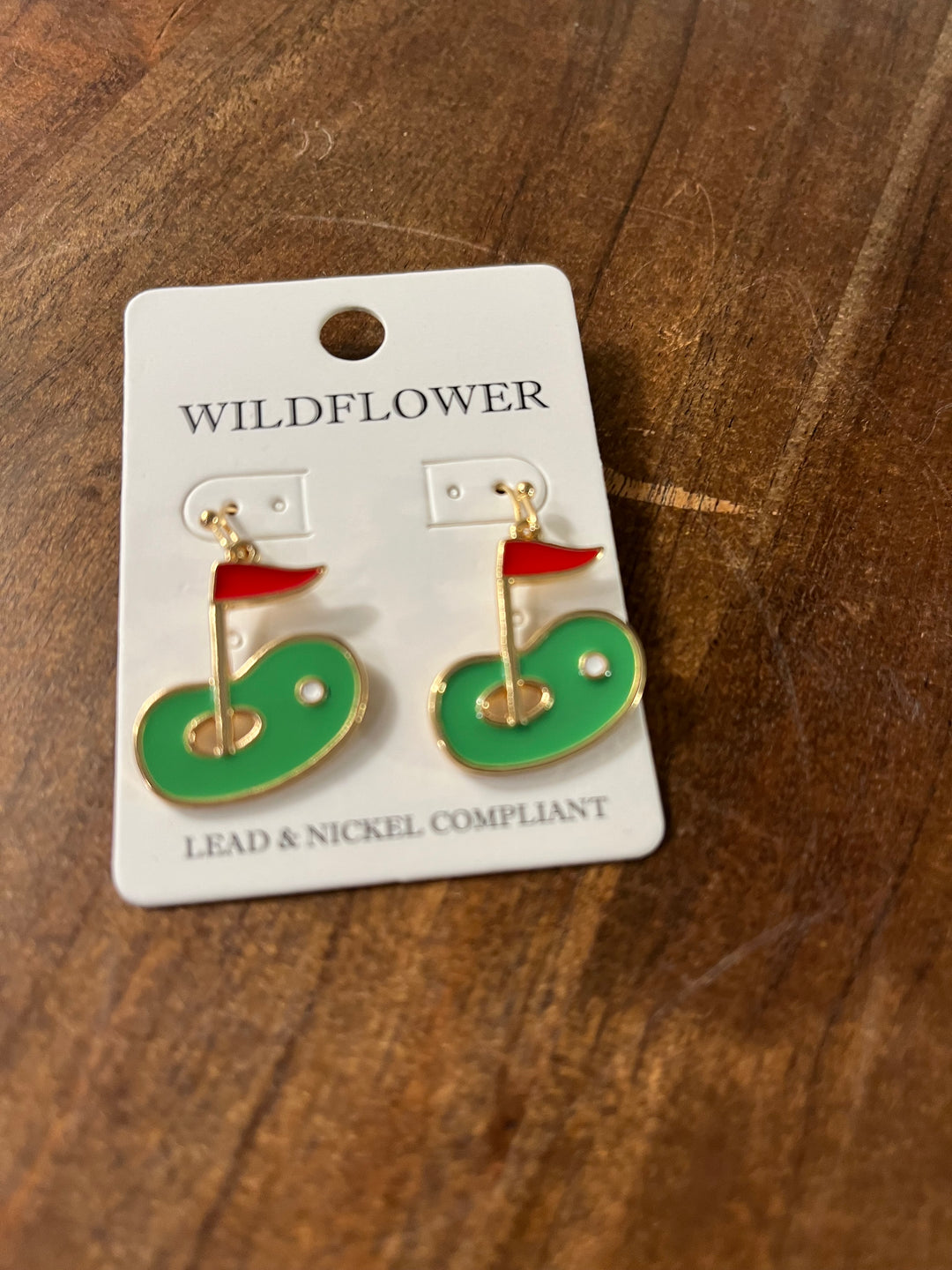 Golf Tee Earrings