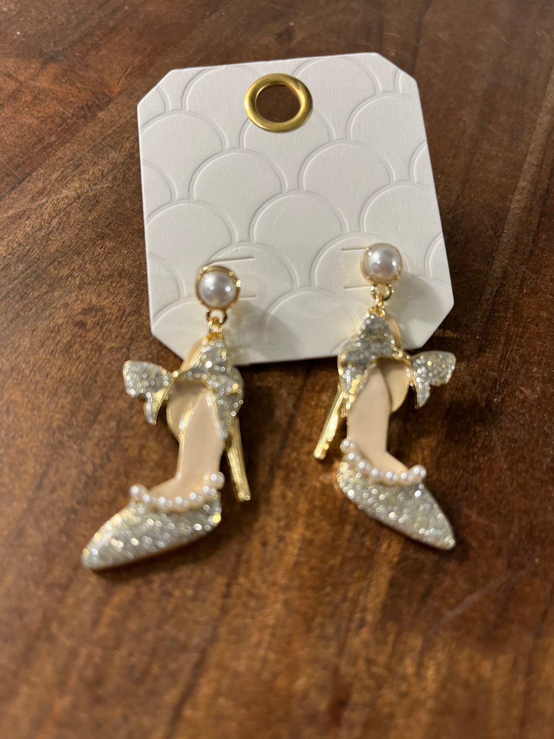 Wedding Shoe Earrings