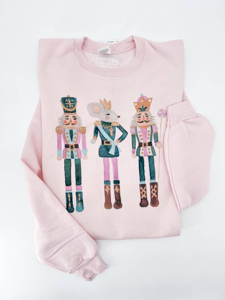 Nutcracker Sweatshirt - Pink Design