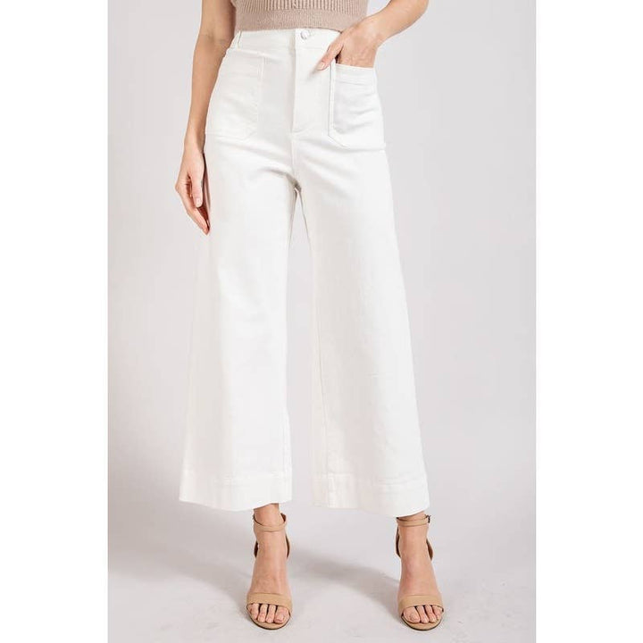 Soft washed wide leg pants - Marie Claire's House of Style 