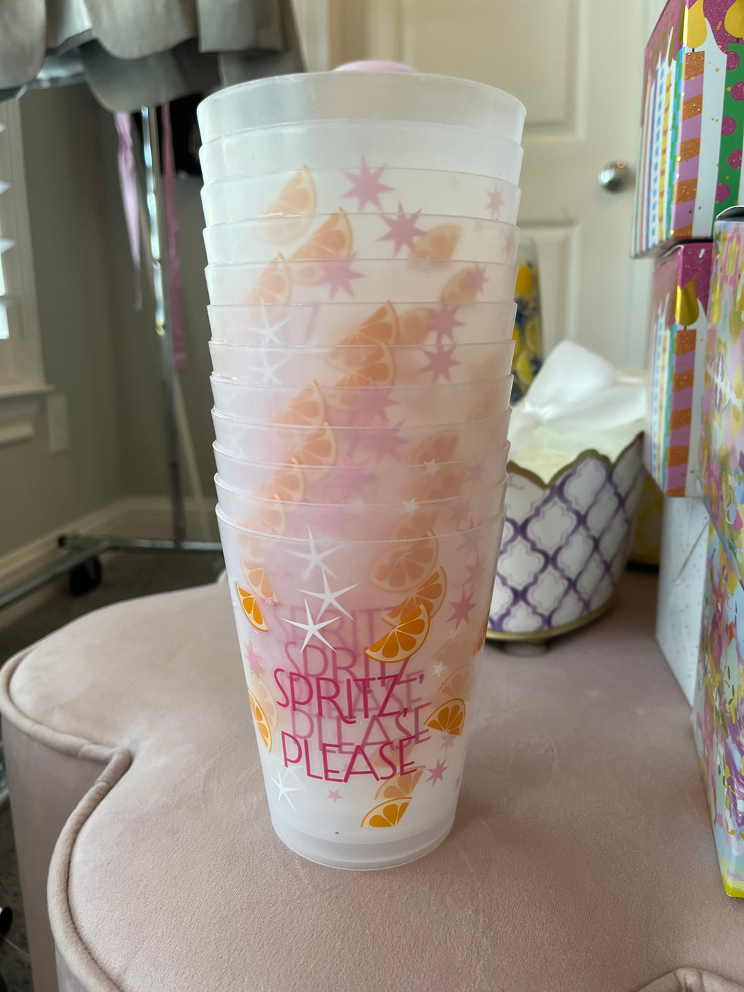 Party Cups - Marie Claire's House of Style 