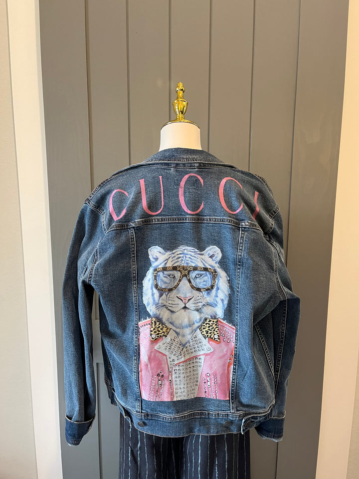 Tiger Jean Jacket