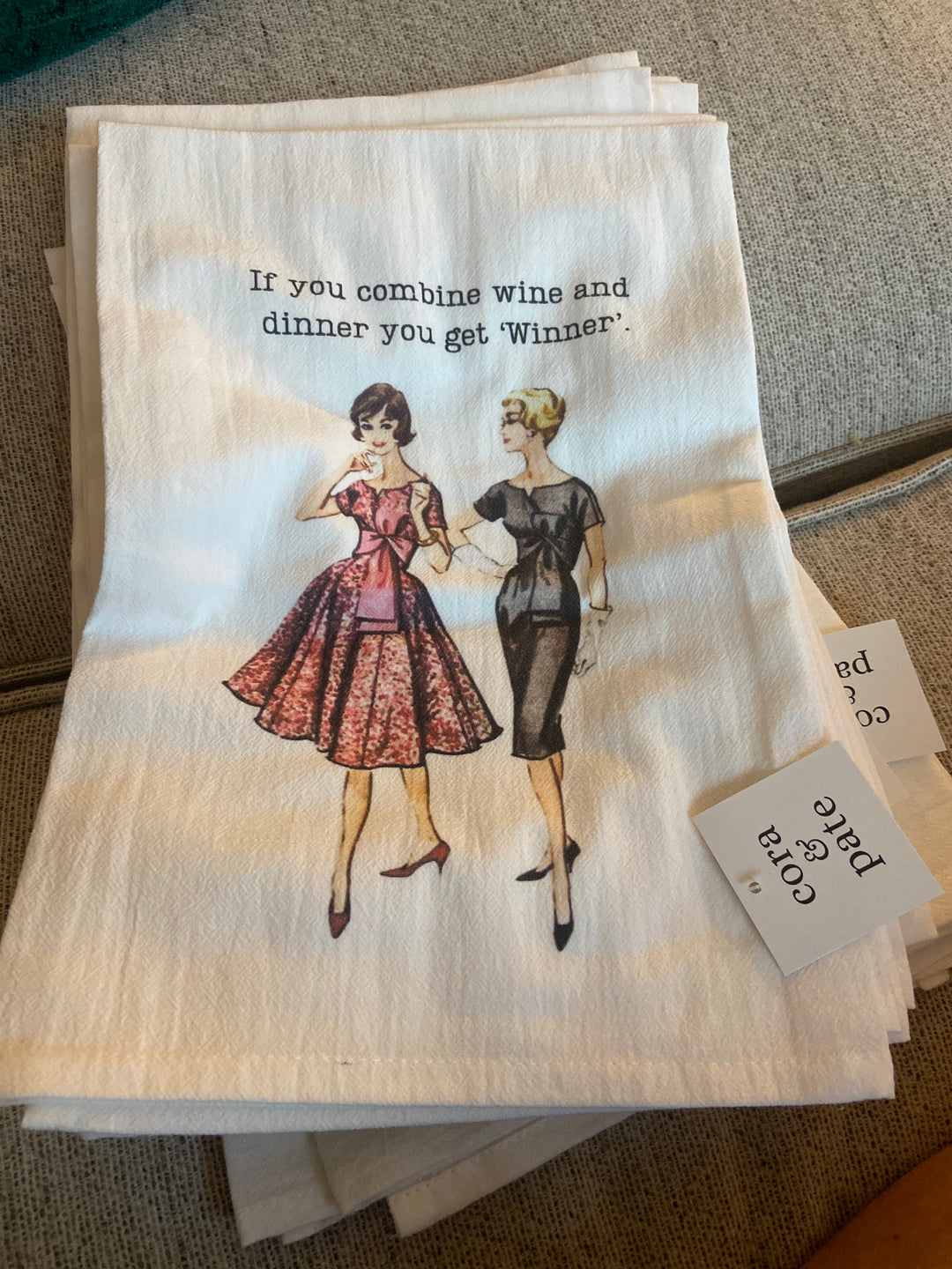 Cora & Pate Tea Towels - Marie Claire's House of Style 
