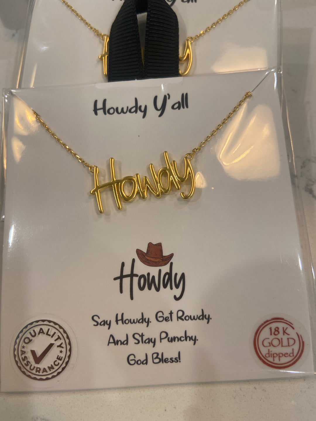 Howdy Necklace - Marie Claire's House of Style 