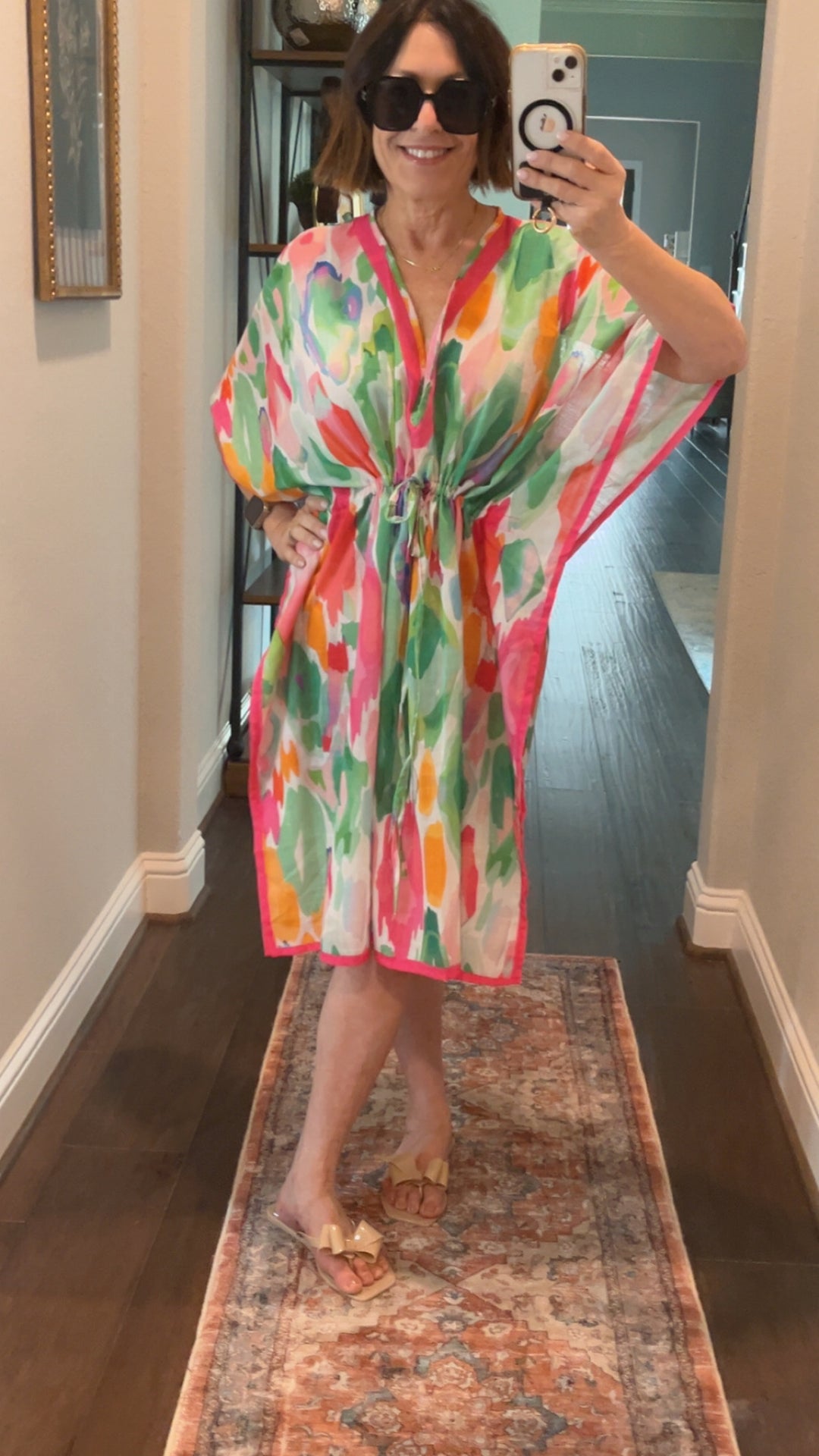 Multi Color Swimsuit Coverup - Marie Claire's House of Style 