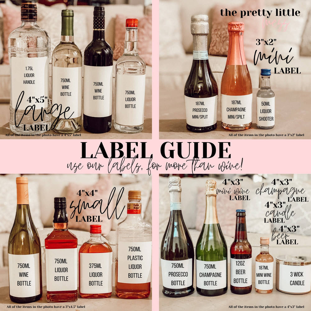 Birthday Wine Label, Birthday Gift for Her, Birthday Gift for Him, 30th Birthday, 40th Birthday, 50th Birthday, Birthday Card, Birthday Box - Marie Claire's House of Style 