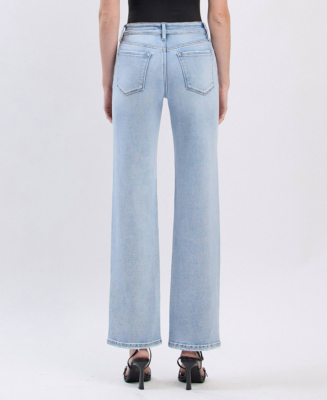 HIGH RISE SLIM WIDE LEG JEANS - Marie Claire's House of Style 