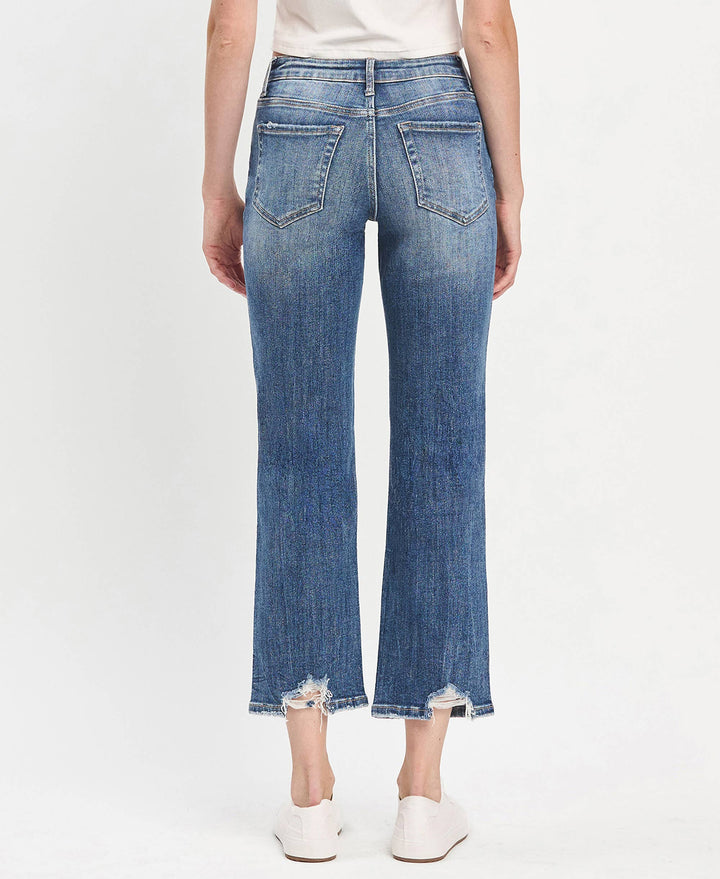 HIGH RISE ANKLE STRAIGHT JEANS - Marie Claire's House of Style 
