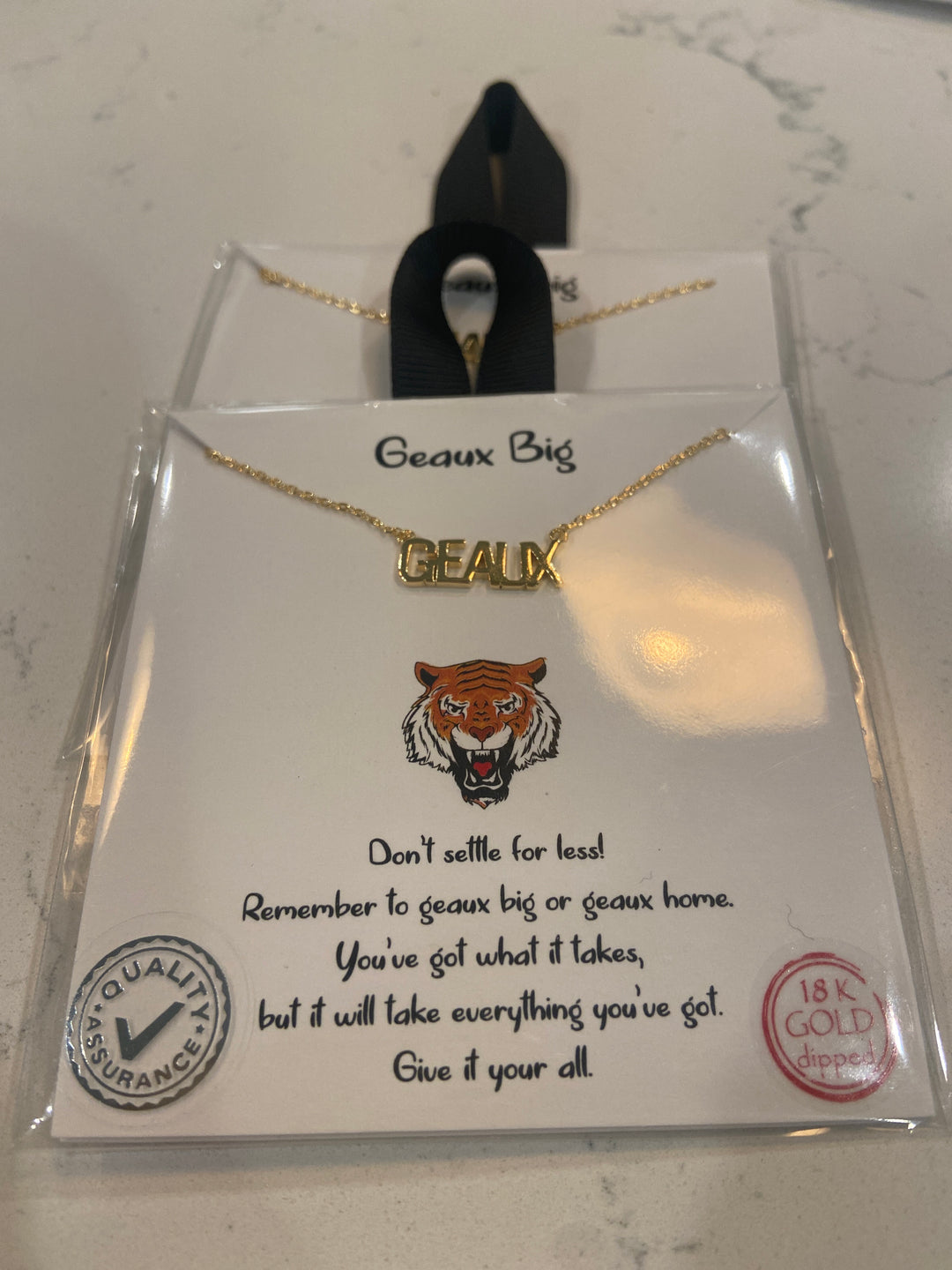 GEAUX Necklace - Marie Claire's House of Style 