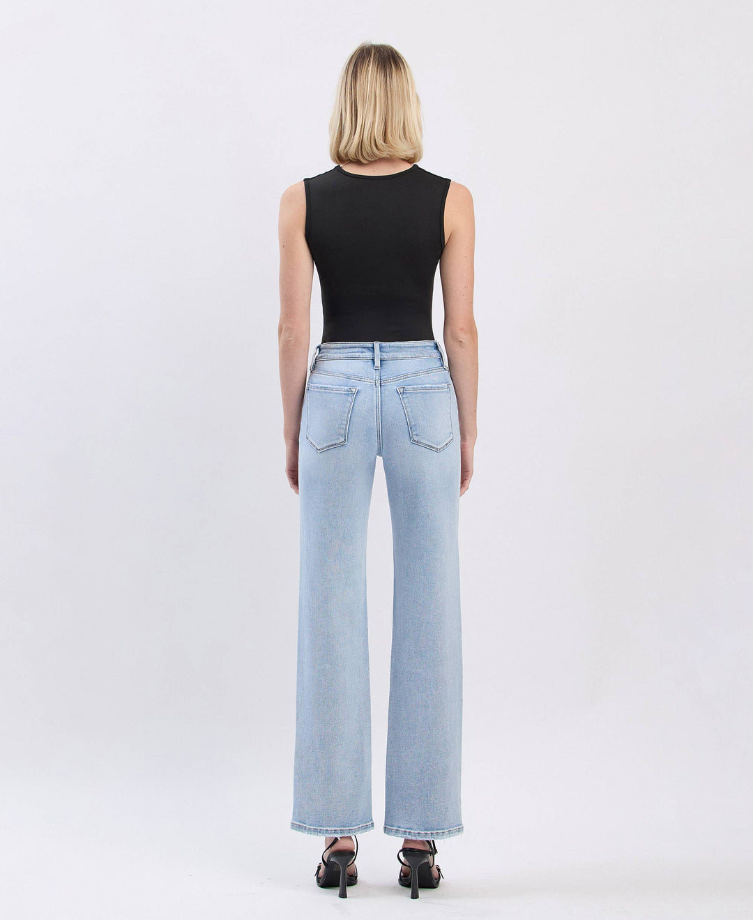 HIGH RISE SLIM WIDE LEG JEANS - Marie Claire's House of Style 
