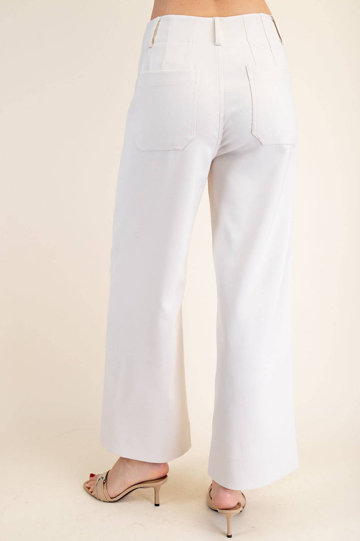 Colette Cropped Wide-Leg Pants - Marie Claire's House of Style 