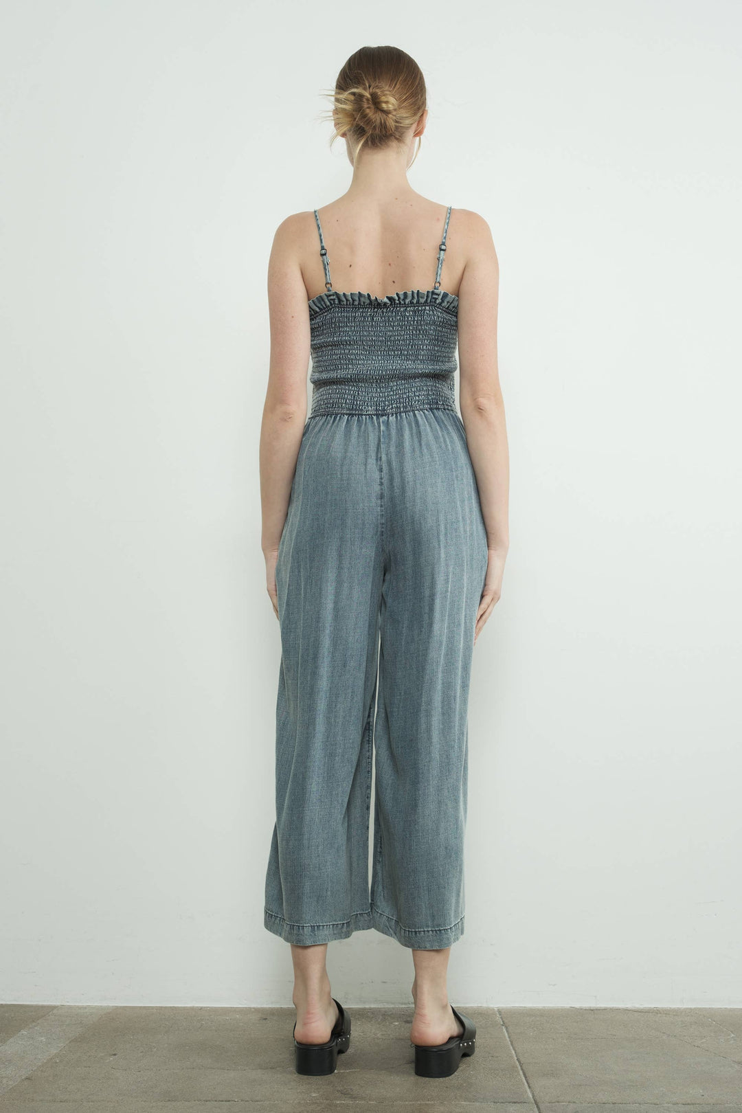MORGAN WASHED TENCEL JUMPSUIT - Marie Claire's House of Style 