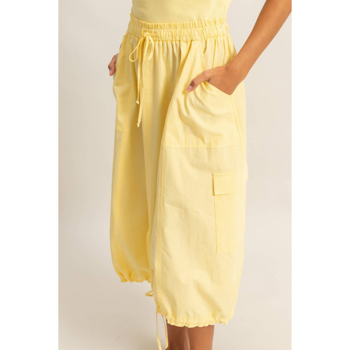 DZ25C149-Sleeveless Cargo Midi Dress - Marie Claire's House of Style 