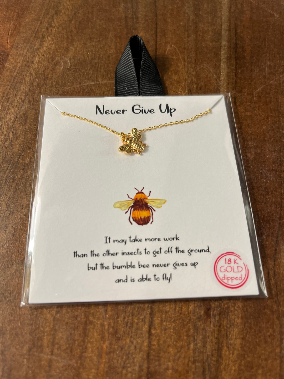 Bee necklace