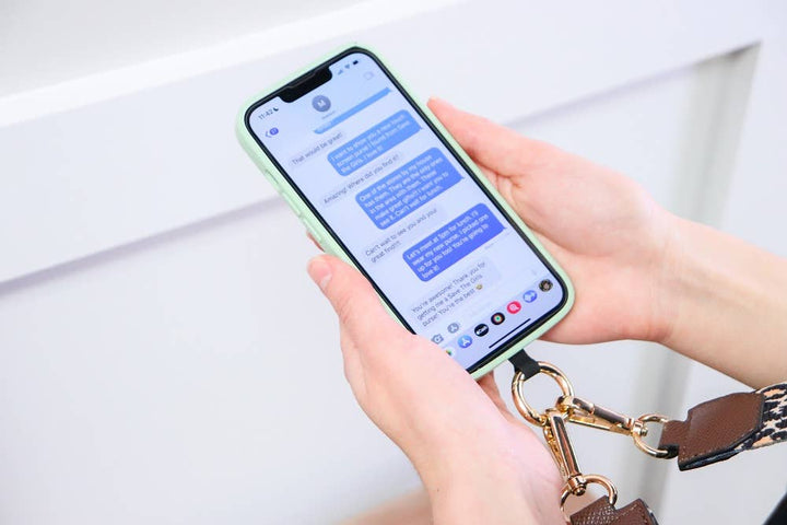 Clip & Go Crossbody Phone Accessory  - Marie Claire's House of Style 