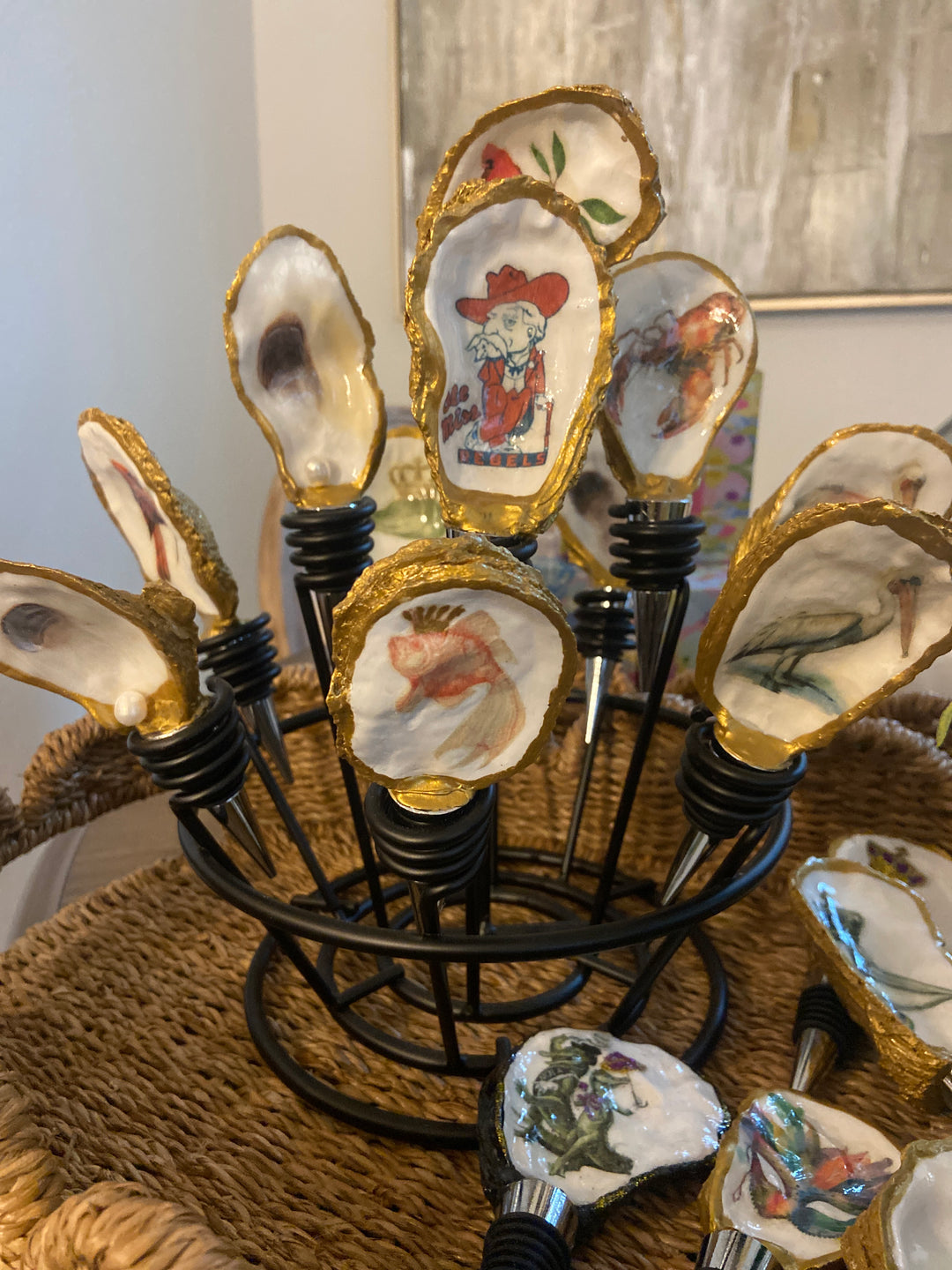 Oyster Shell Wine Cork - Marie Claire's House of Style 