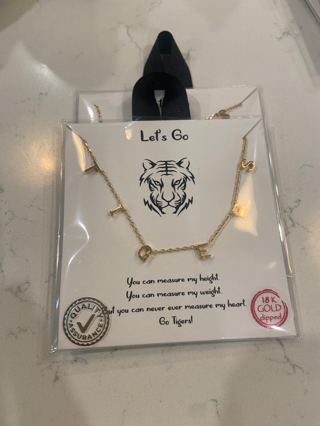TIGERS Necklace - Marie Claire's House of Style 