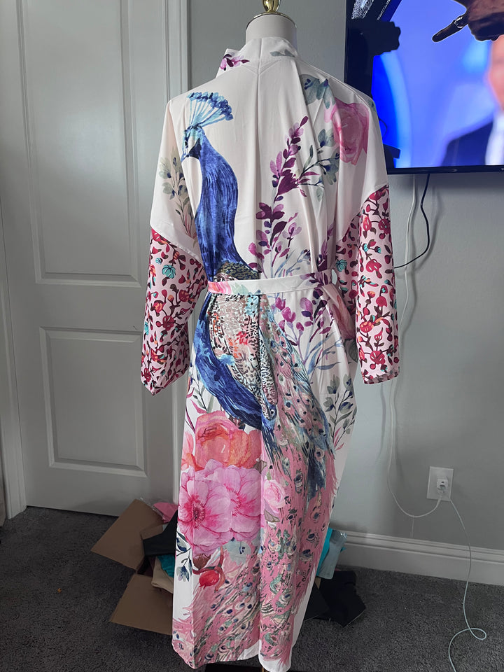 Peacock Robe OS - Marie Claire's House of Style 