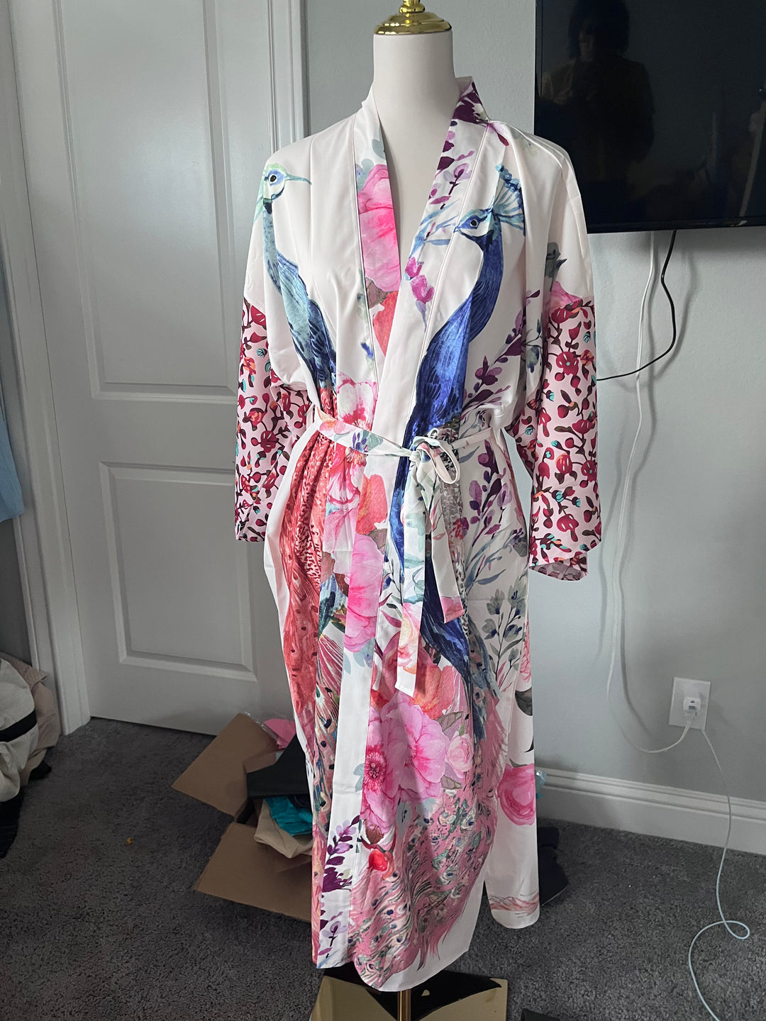 Peacock Robe OS - Marie Claire's House of Style 