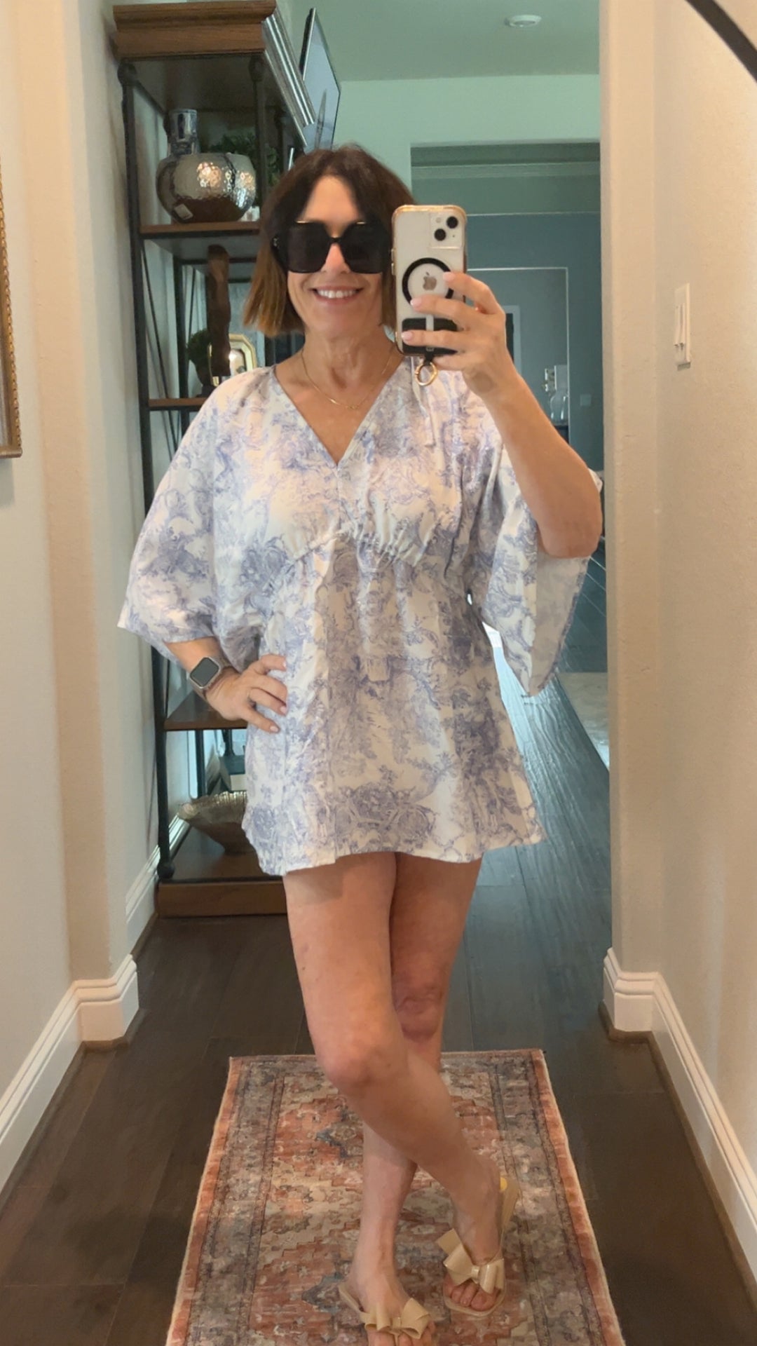 Swimsuit Cover Blue - Marie Claire's House of Style 