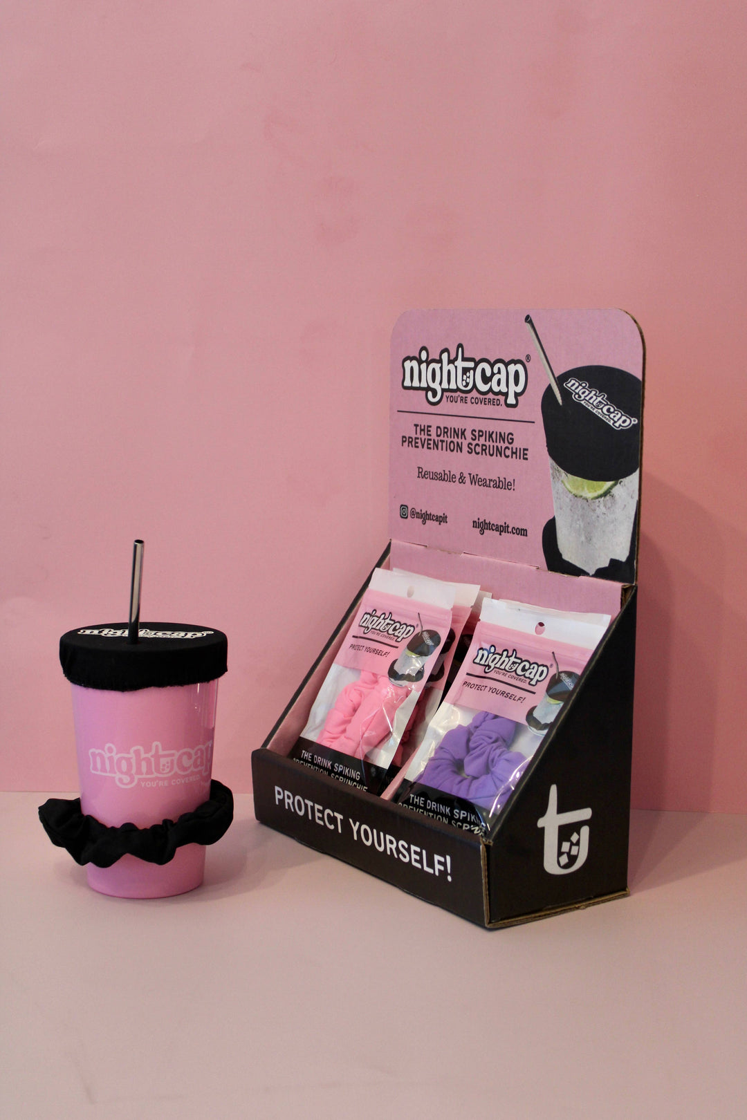 NightCap Scrunchie Drink Cover - Marie Claire's House of Style 