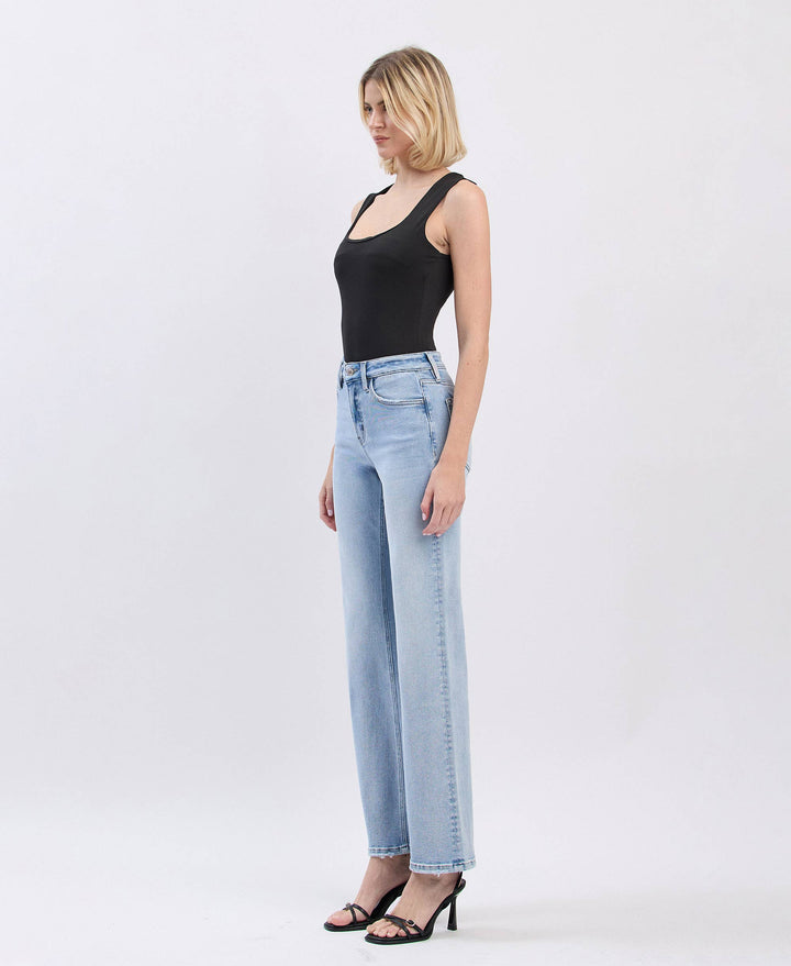 HIGH RISE SLIM WIDE LEG JEANS - Marie Claire's House of Style 