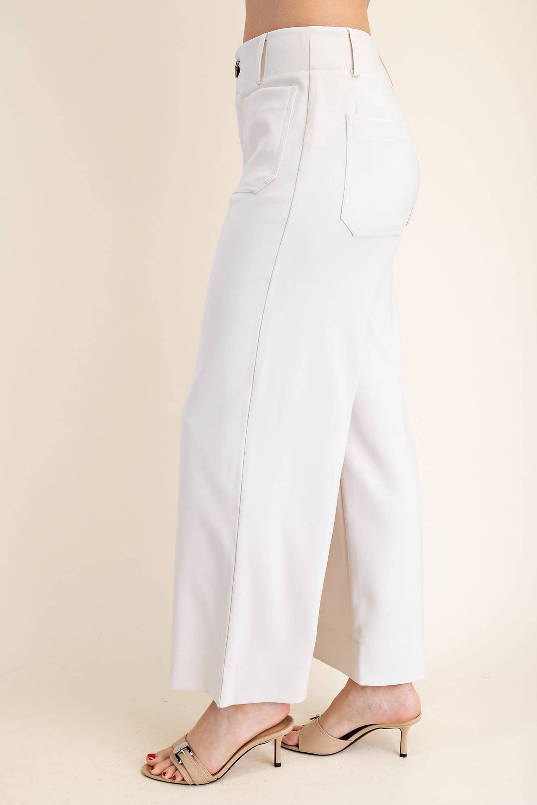 Colette Cropped Wide-Leg Pants - Marie Claire's House of Style 